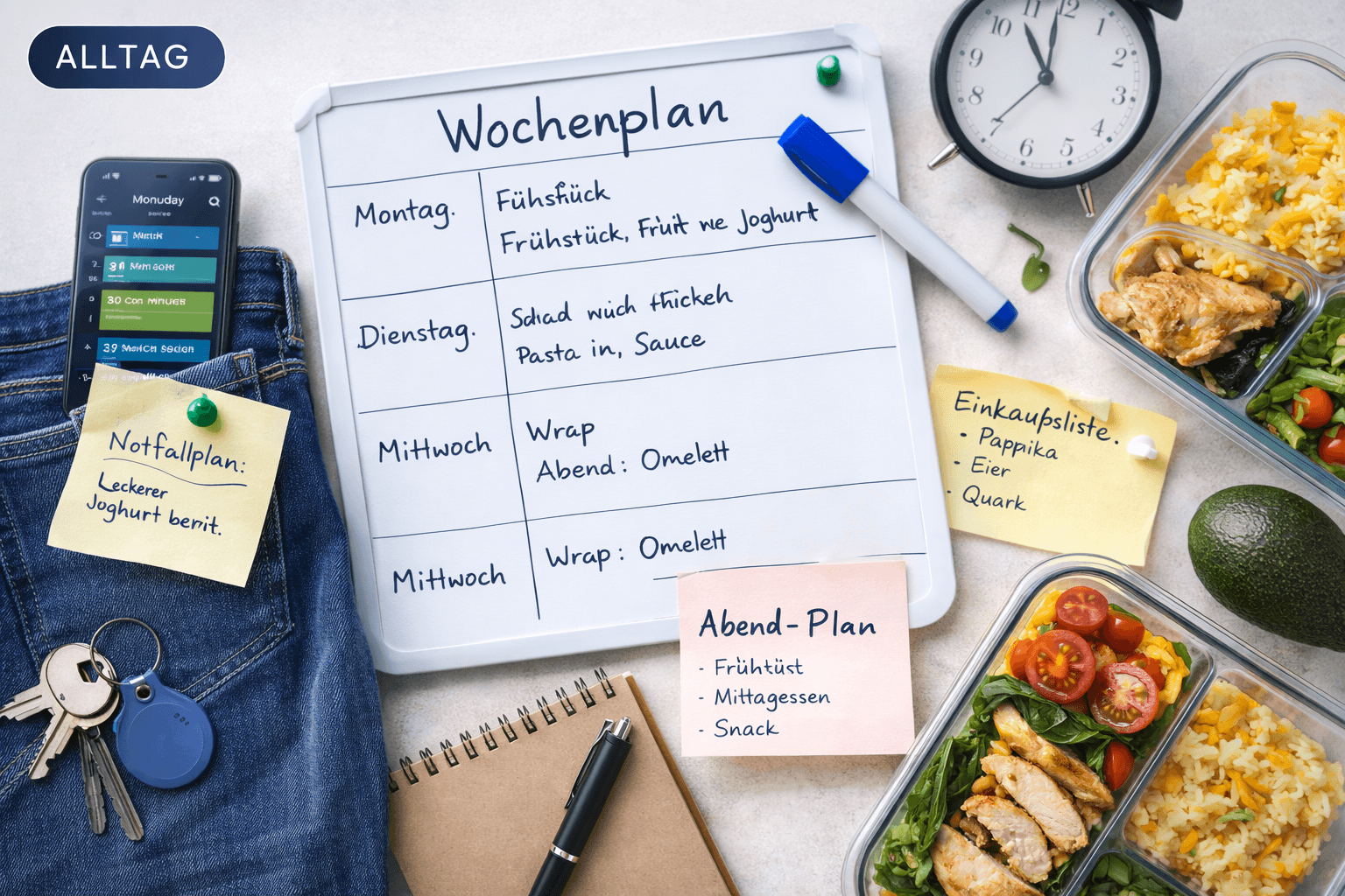 Visual zu alltagstauglicher Struktur